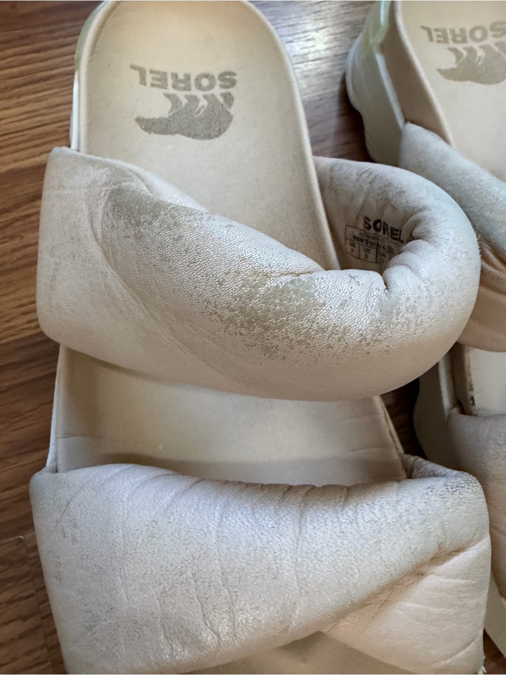 Sorel Viibe Twist Slide chunky cushion sandals 8 - Picture 2 of 7